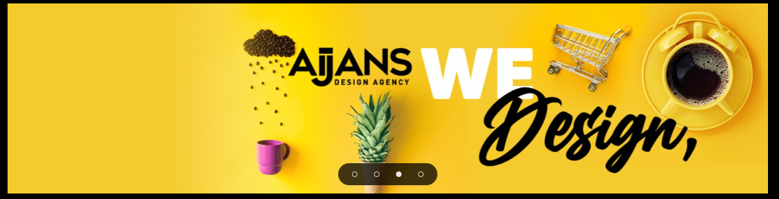 We Design — sarı Aijans yaratıcı dünyası